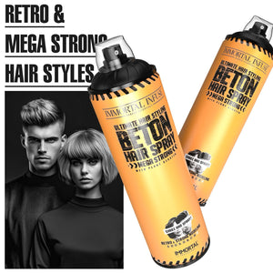 'Beton Mega Strong Hair Spray' matte dry look/plant keratin/500ml