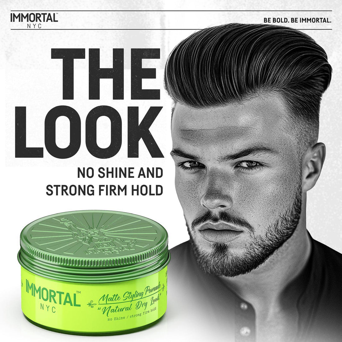 Matte Styling Pomade "Natural Dry Look"