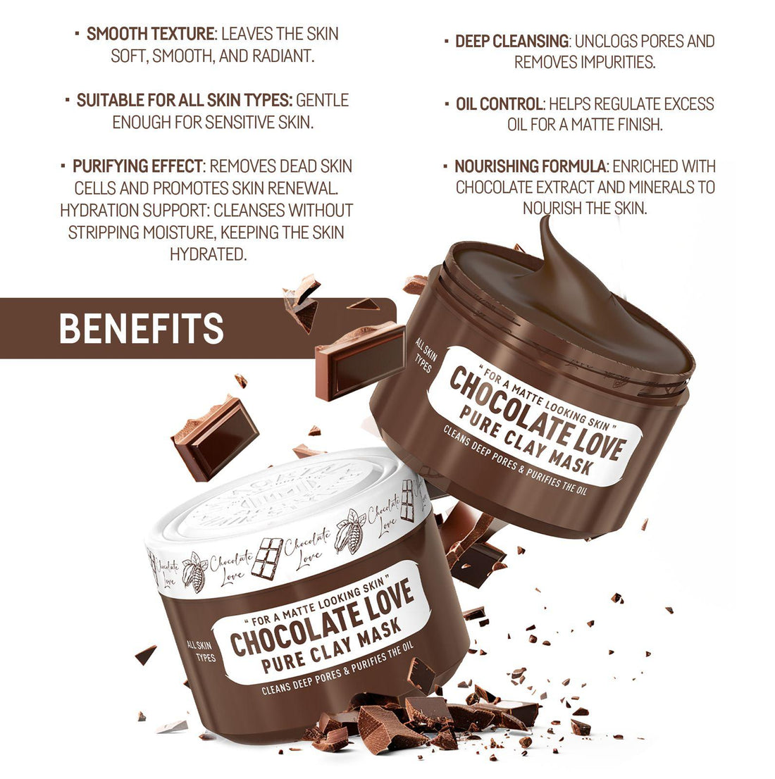 Chocolate Love Face Mask