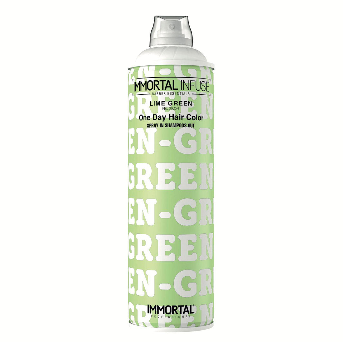 Lime Green Temporary Tinting Spray