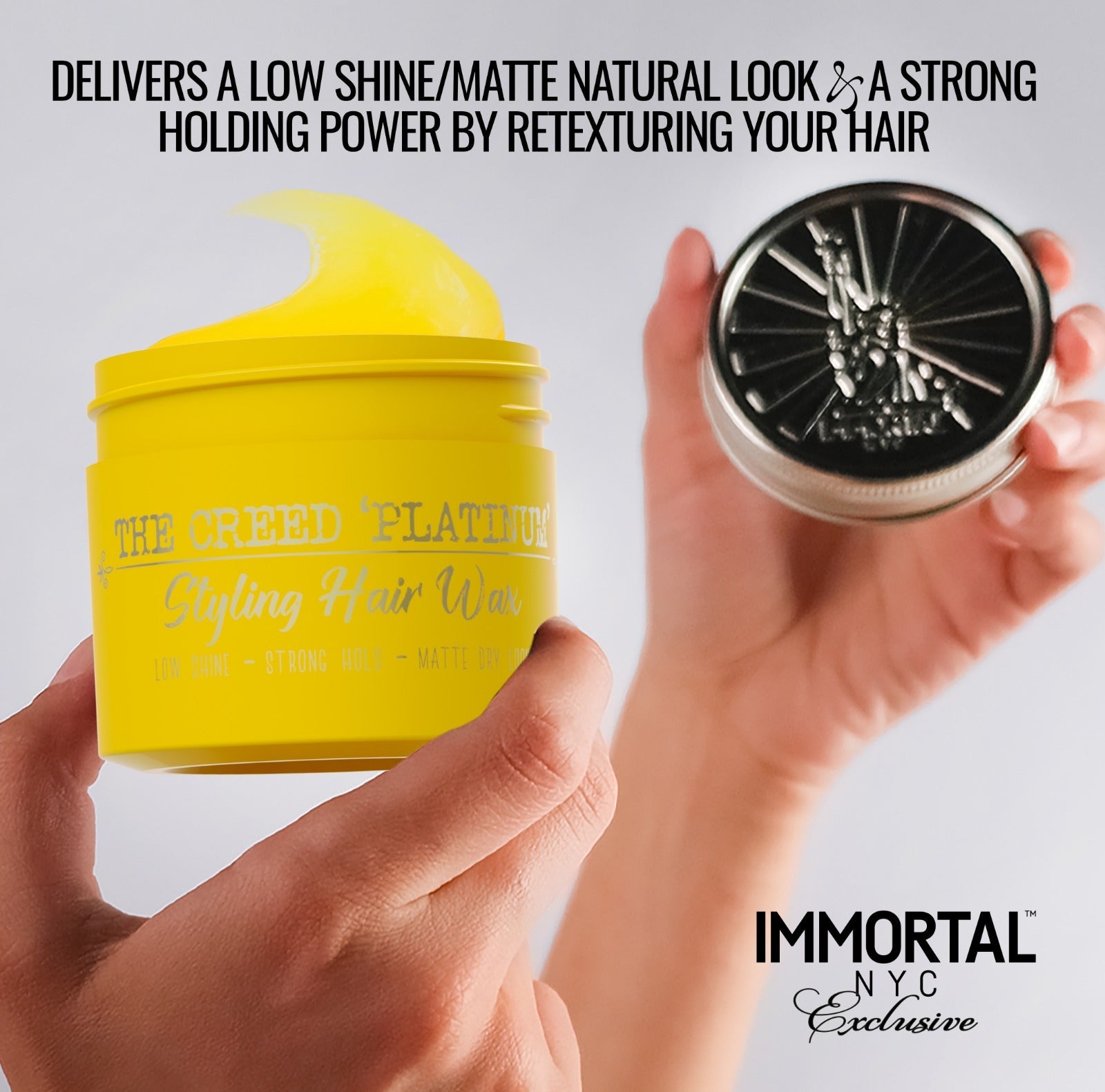 The Creed Platinum Styling Hair Wax (travel-size)