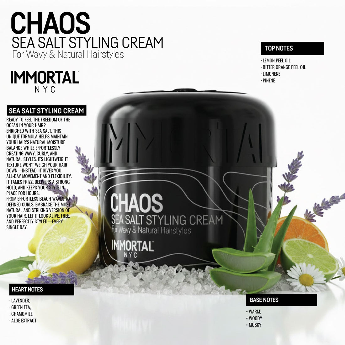 Chaos Sea Salt Curl Cream NEW!!