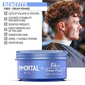 Immortal NYC Creative Fiber Wax