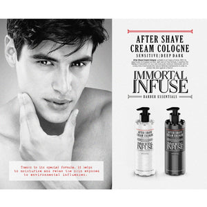 IMMORTAL INFUSE ‘DEEP DARK’. -Aftershave Lotion