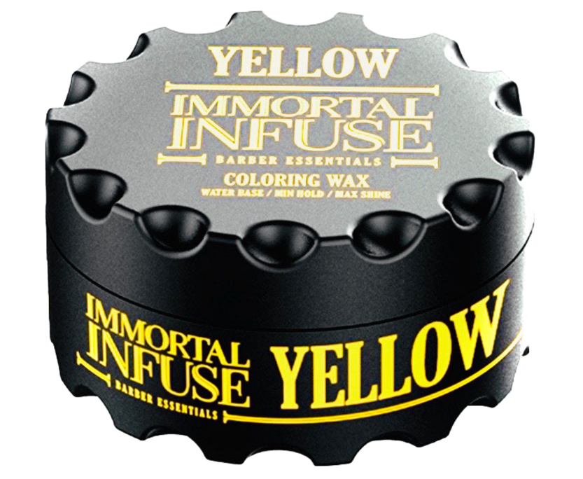 Coloring Hair Wax in Yellow